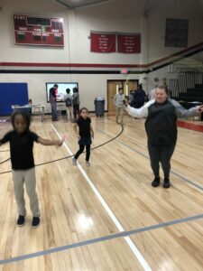 Everyone jumping for heart health